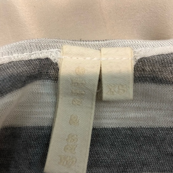 LF Emma & Sam Striped Asymmetrical Tank Sz M - Picture 5 of 5